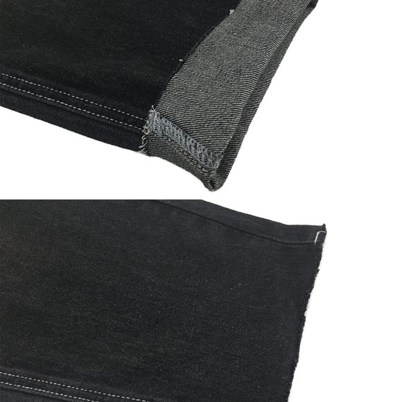 High Waist Ripped Boyfriend Jeans - Picture 5 of 7